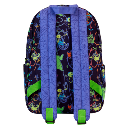 nightmare-before-christmas-neon-glow-all-over-print-nylon-full-size-backpack