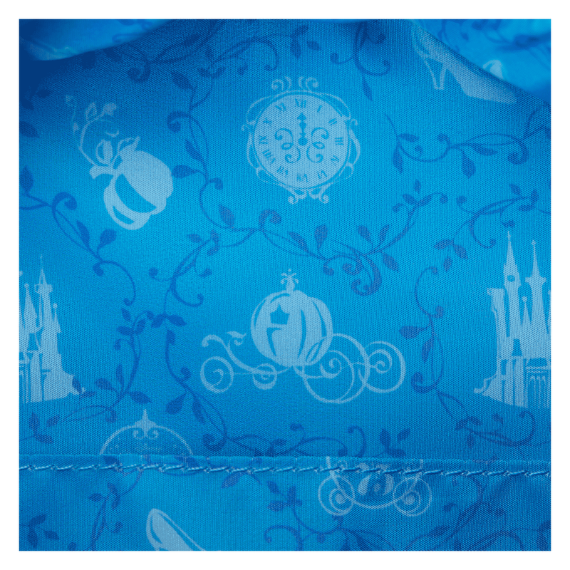 cinderella 75th anniversary pink bow gown cosplay mini backpack loungefly