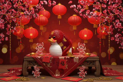 Canard Nouvel An Chinois - Serpent (First Edition)