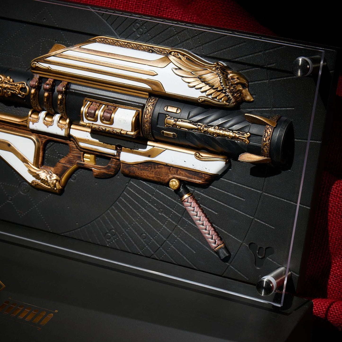 Plaque Réplique Destiny Exotic Armory Collection "Gjallarhorn"