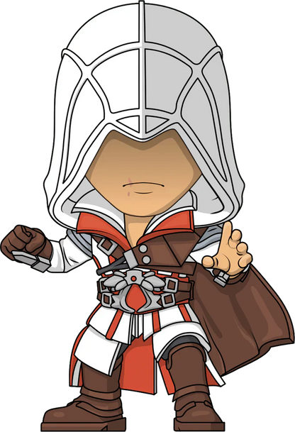 assassins creed vinyl figurine ezio youtooz