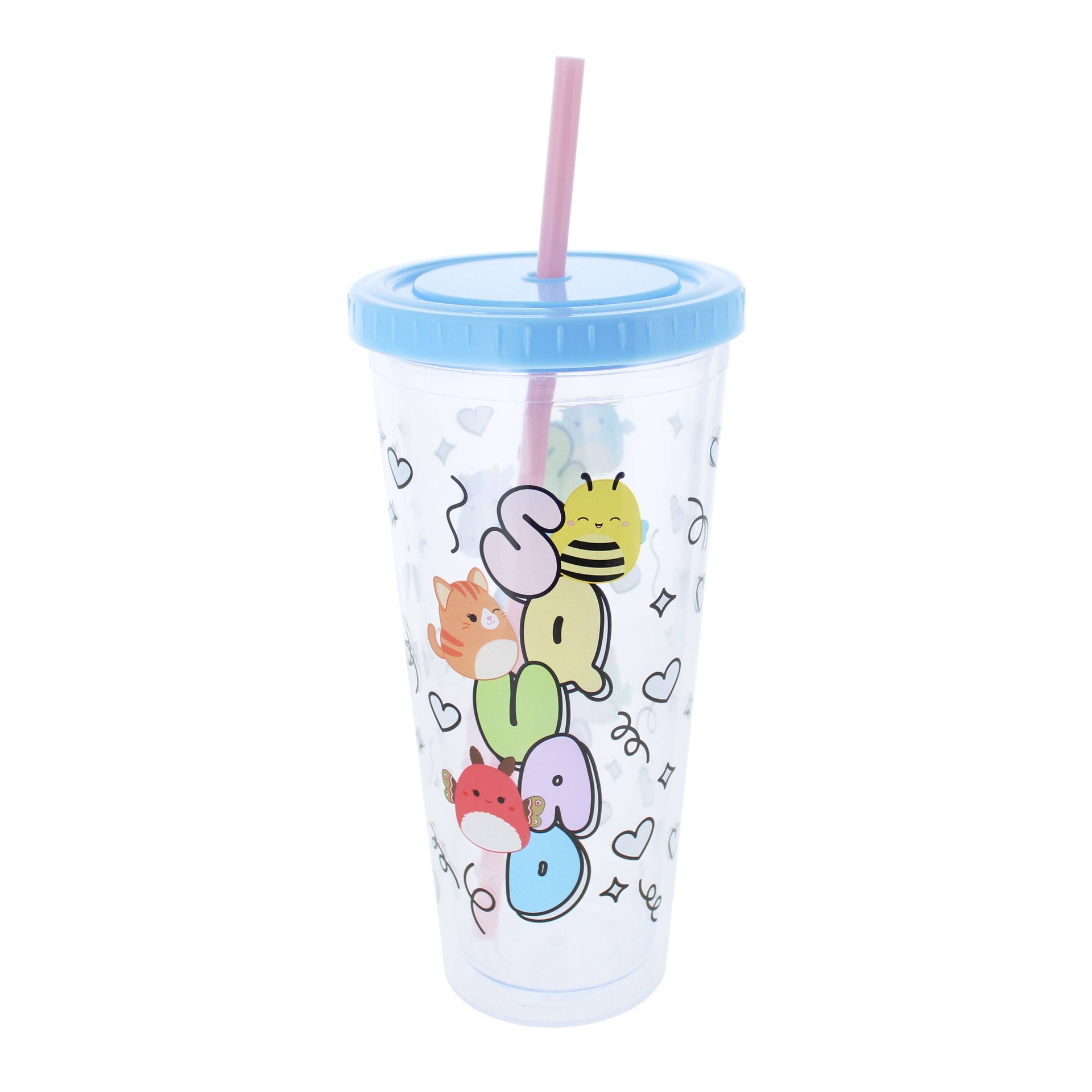 Squishmallows – Mallow Days Gobelet et Paille | Blueprint Collections – vue 1