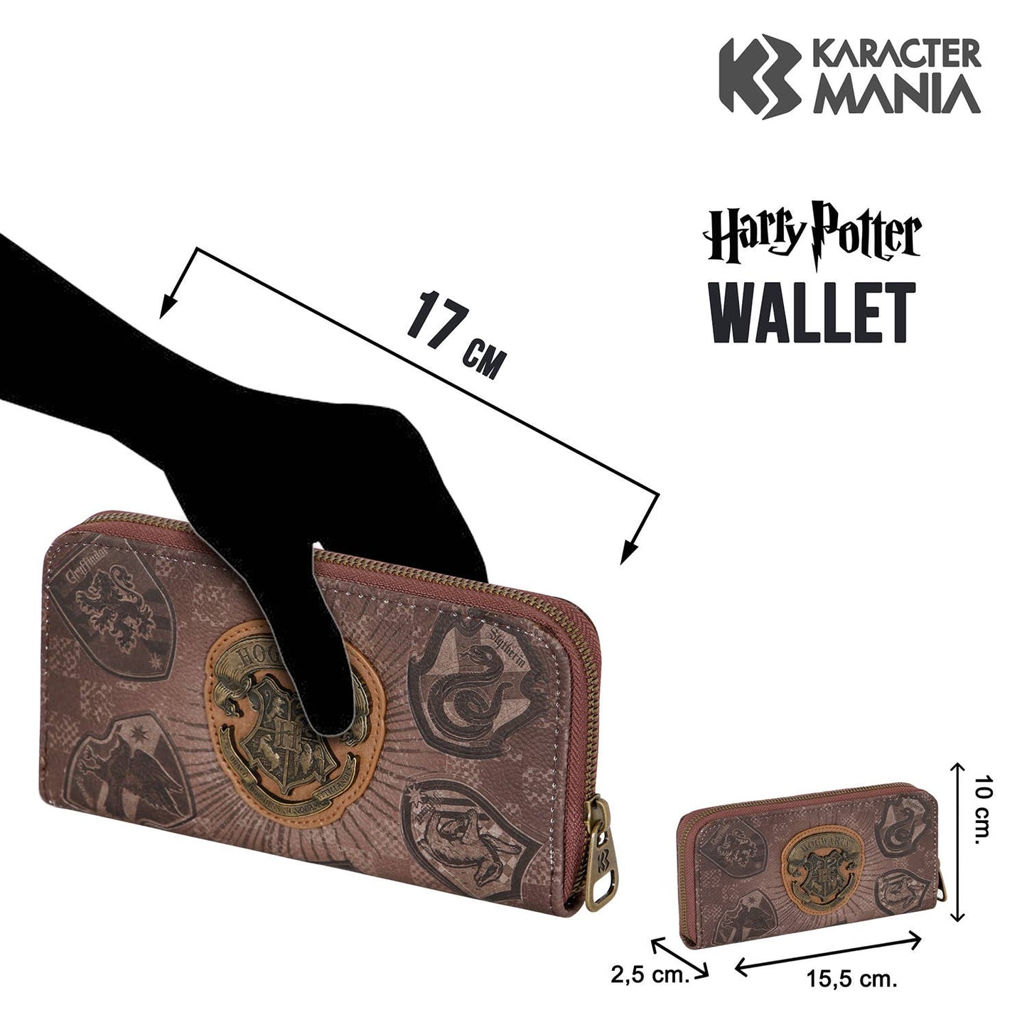 Portefeuille Harry Potter - Blasons