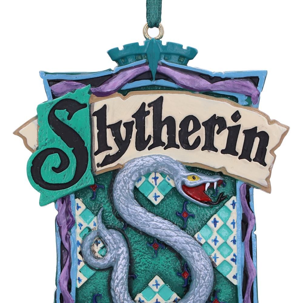 Décoration de Noël Harry Potter - Blason Serpentard