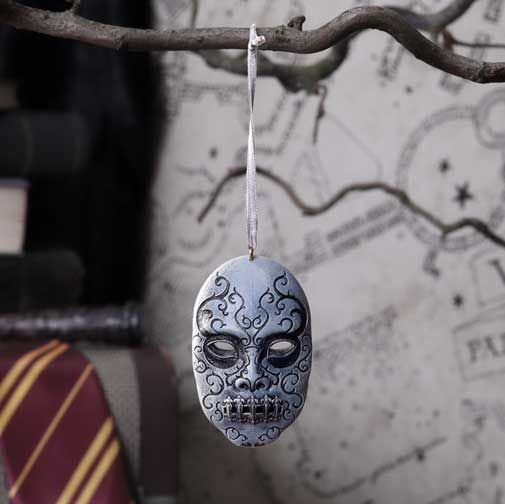 Décoration de Noël Harry Potter - Masque de Mangemort