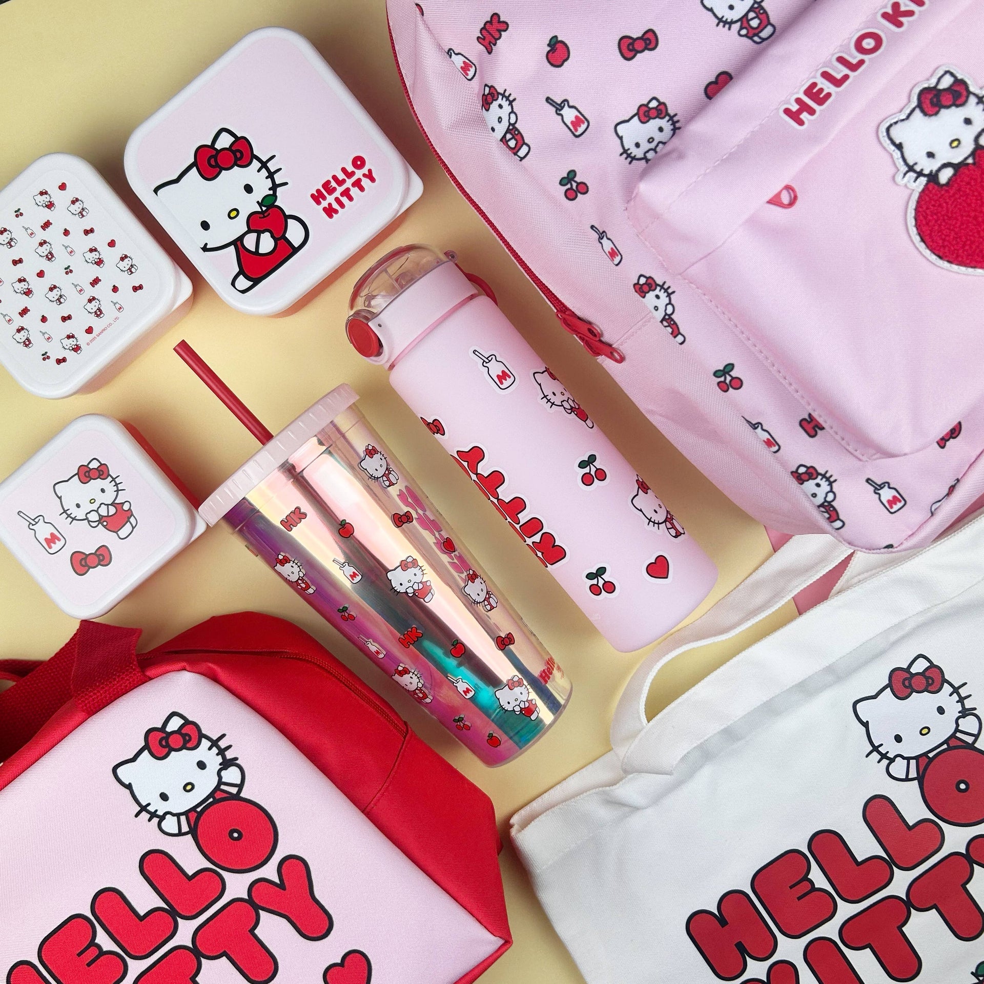 Hello – Kitty Jolis Pots de Rangement Roses | Blueprint Collections – vue 8