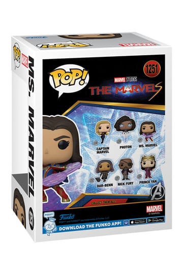 pop ms marvel in fighting stance 1251