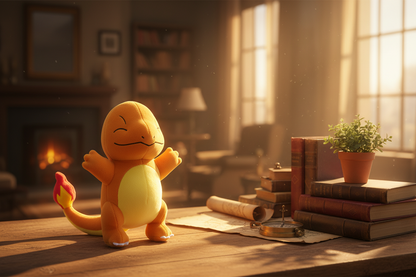 Peluche Pokémon - Salamèche