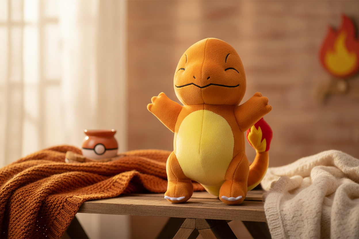 Peluche Pokémon - Salamèche
