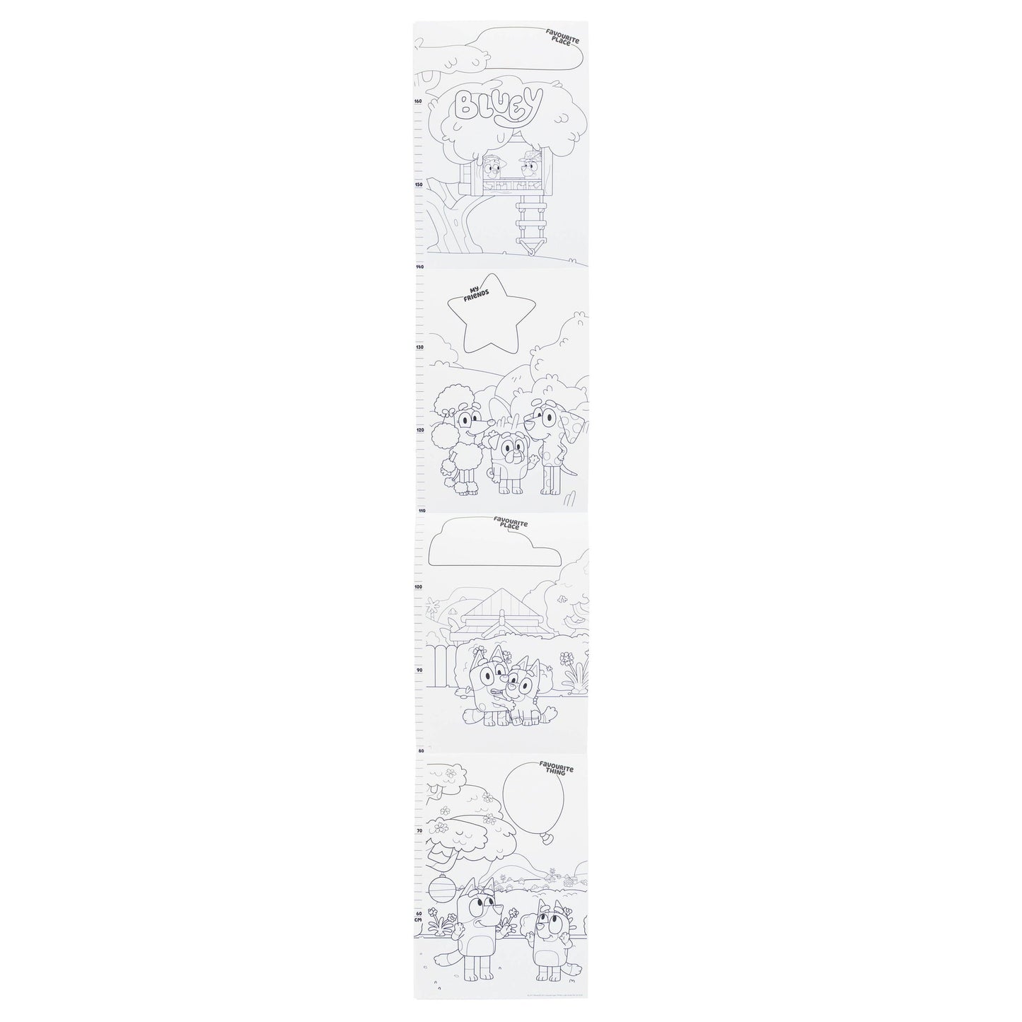 Tableau des – hauteurs de Bluey | Blueprint Collections – vue 8