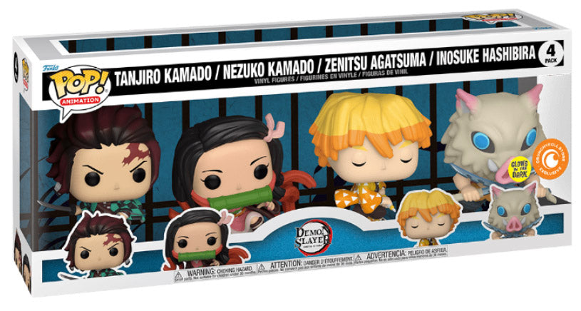 Funko Demon Slayer Pop! - 4-PACK (SE)
