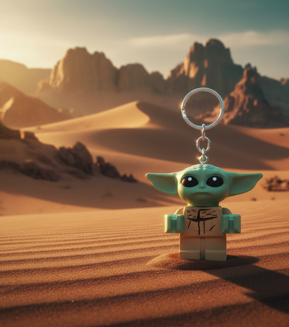 Porte-clés LEGO Star Wars - GROGU - produit Joy Toy