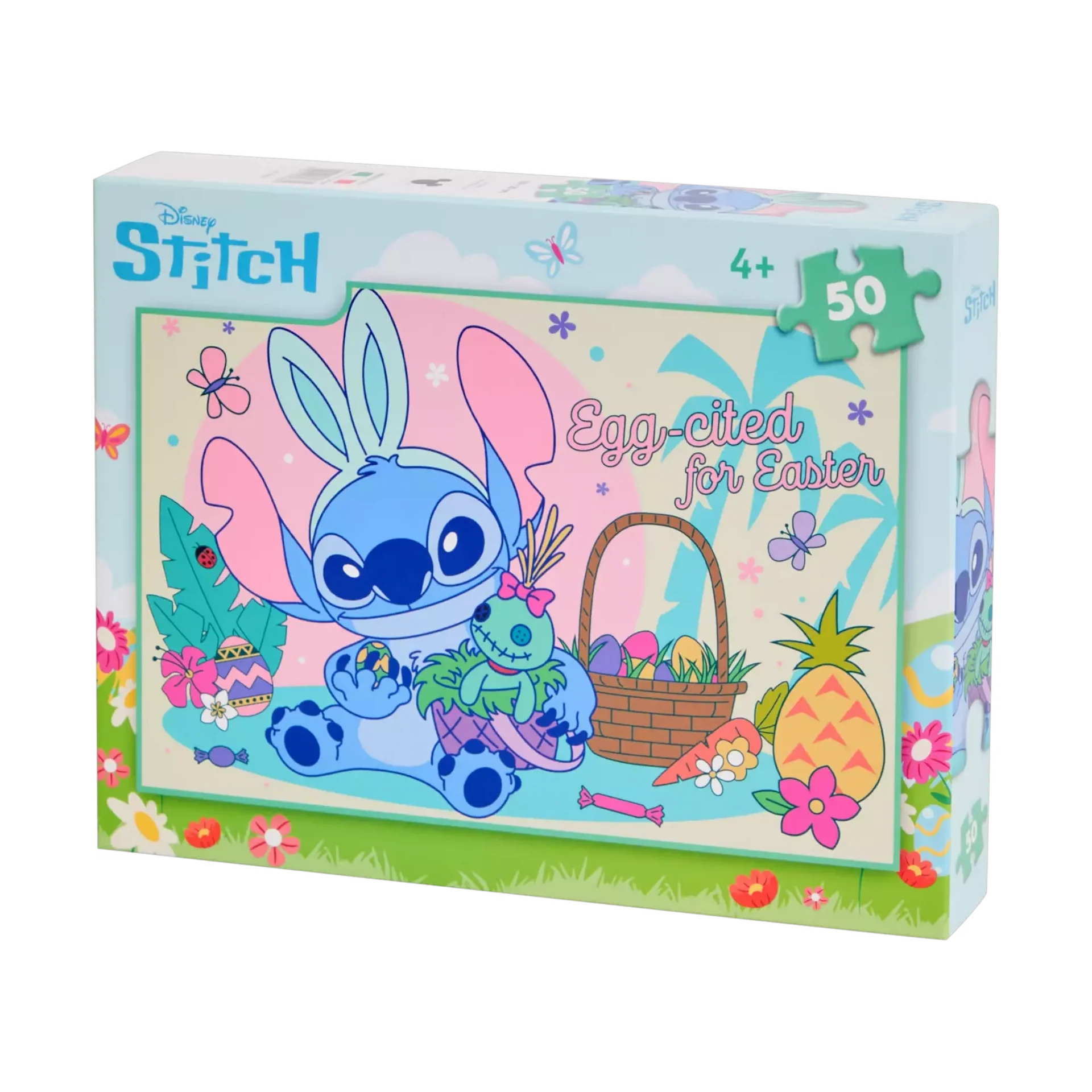 Puzzle Lilo & Stitch - Pâques "Egg-cited for Easter"