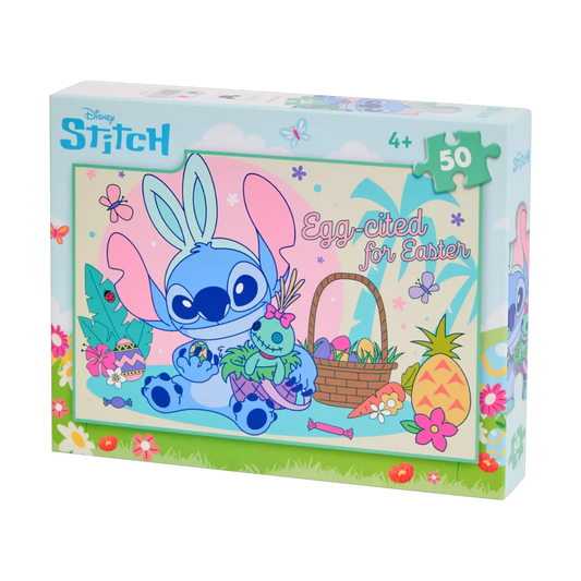 Puzzle Lilo & Stitch - Pâques "Egg-cited for Easter"
