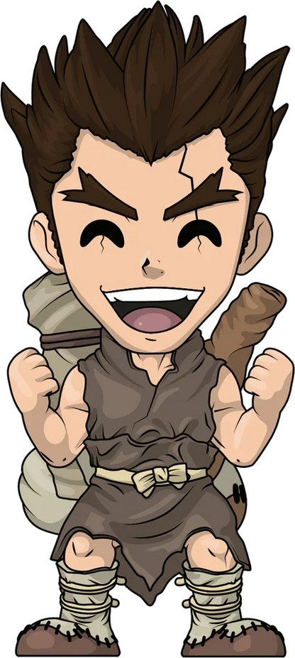 dr stone vinyl figurine taiju oki youtooz