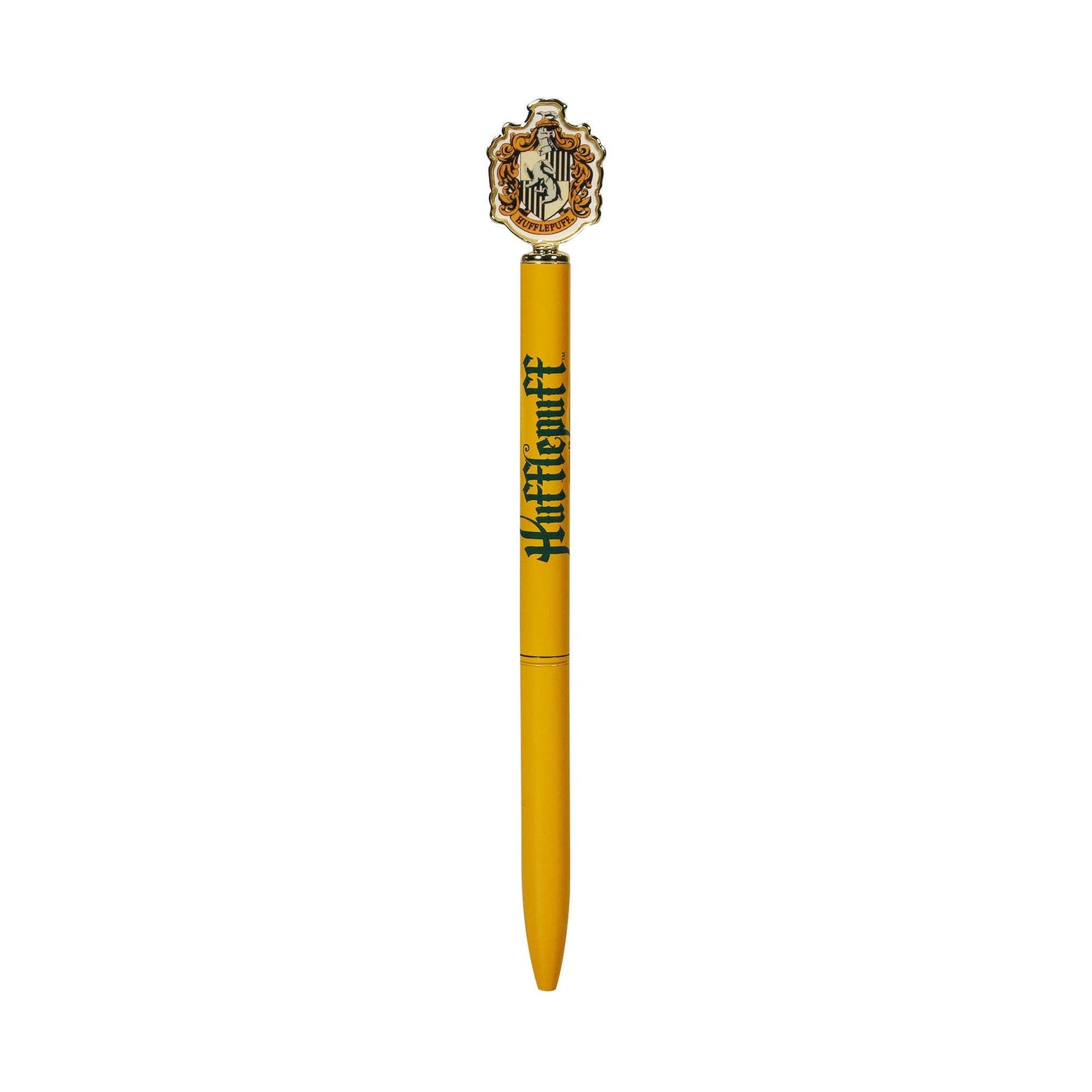 Stylo à bille 2D en métal Harry Potter - Poufsouffle