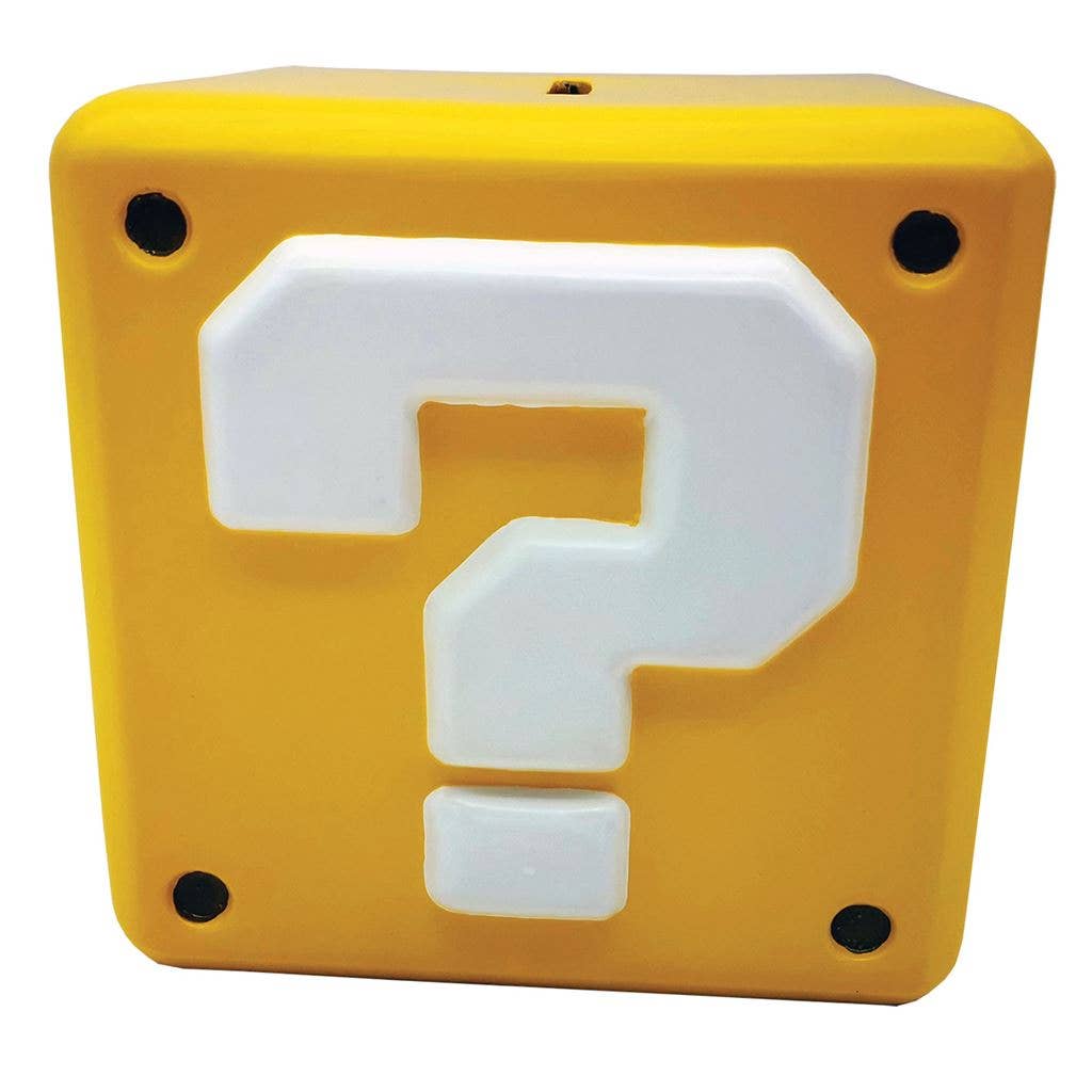 Tirelire Super Mario - Bloc de points d'interrogation