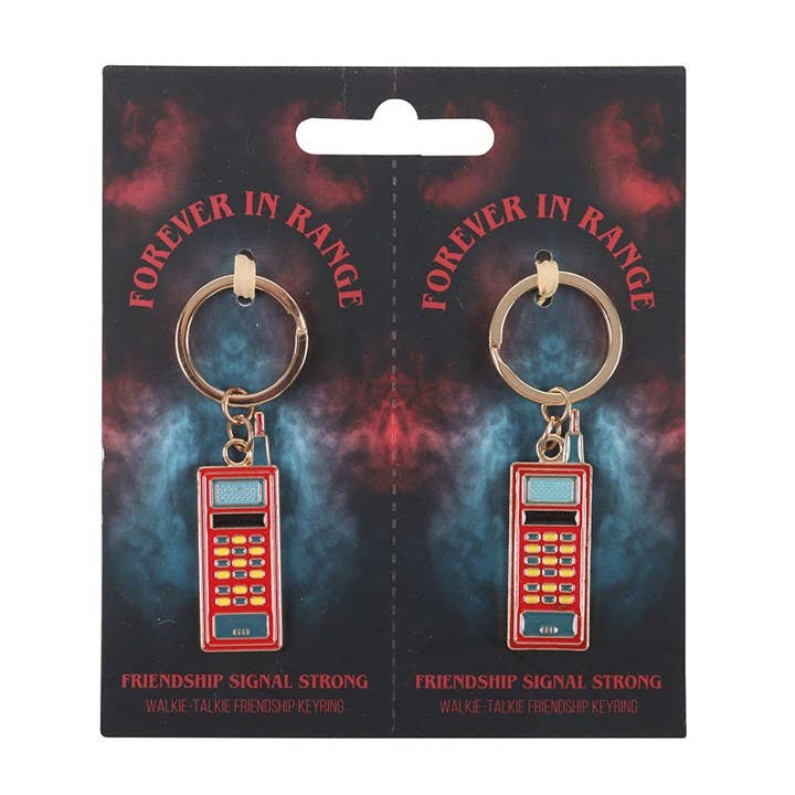 Ensemble de 2 porte-clés talkie-walkie d'amitié
