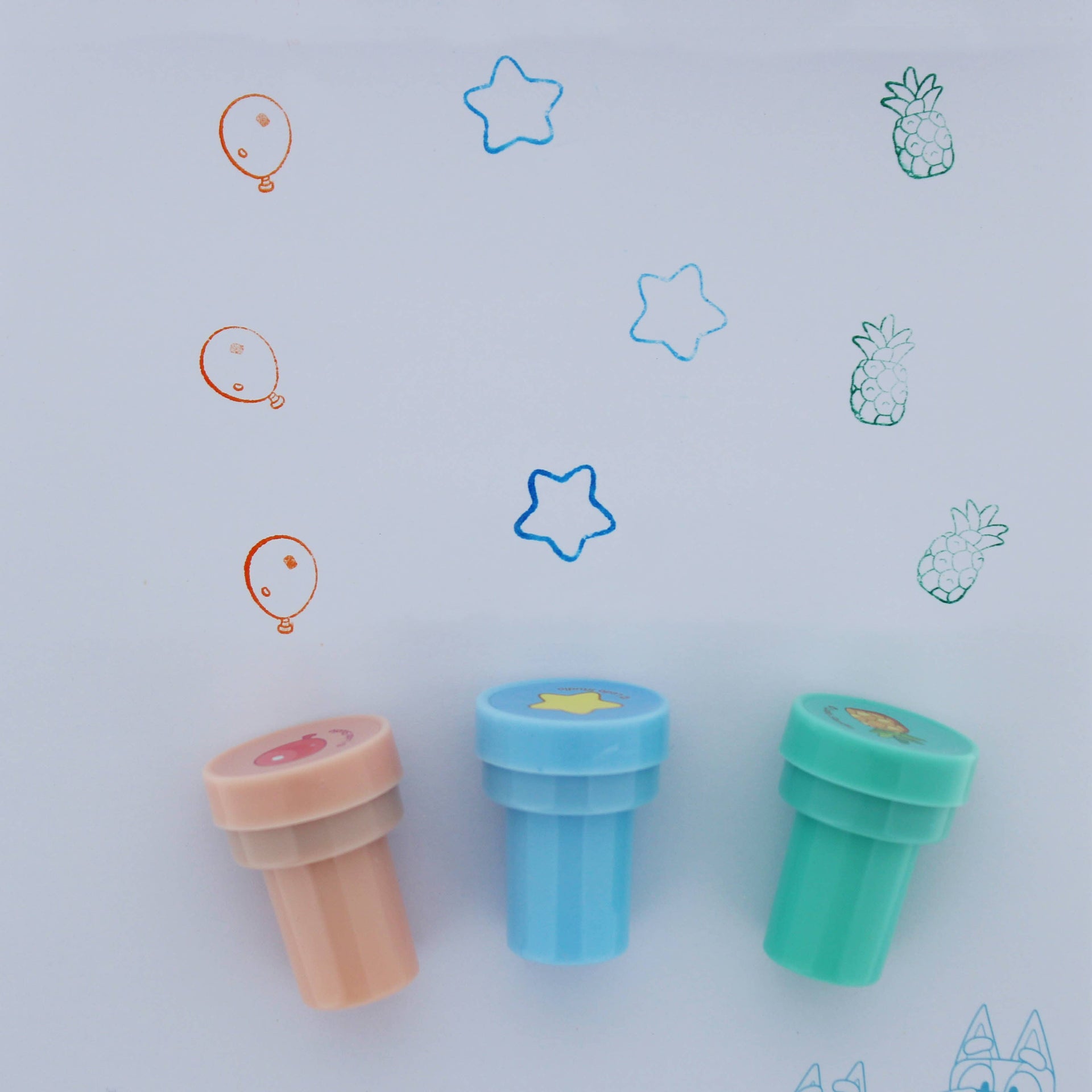 Ensemble – Bluey de coloriage, autocollants et tampons | Blueprint Collections – vue 13