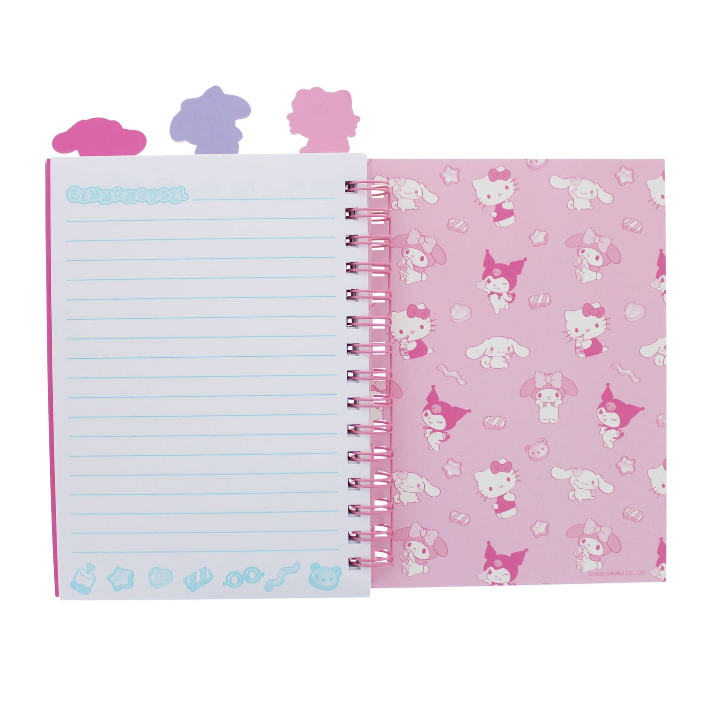 Cahier à paillettes Hello Kitty - Sweets
