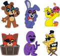 FNAF Pin Set