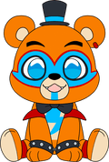 Glamrock Freddy Sit Plush (9in)