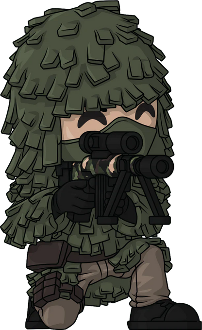 call of duty modern warfare 2 vinyl figurine ghillie suit sniper youtooz