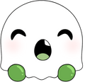 Ghost Slimecicle Stickie (6in)