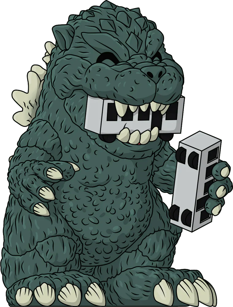 godzilla youtooz