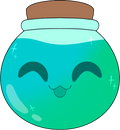 Halloween Potion Stickie (6in)