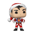 pop superman in holiday sweater 353