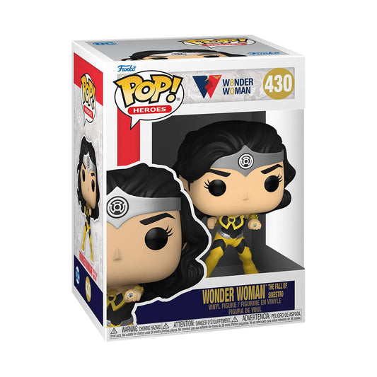 pop wonder woman the fall of sinestro 378