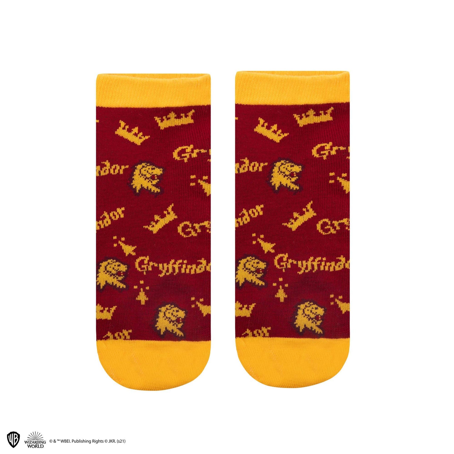 Lot de 3 paires de Chaussettes Gryffondor