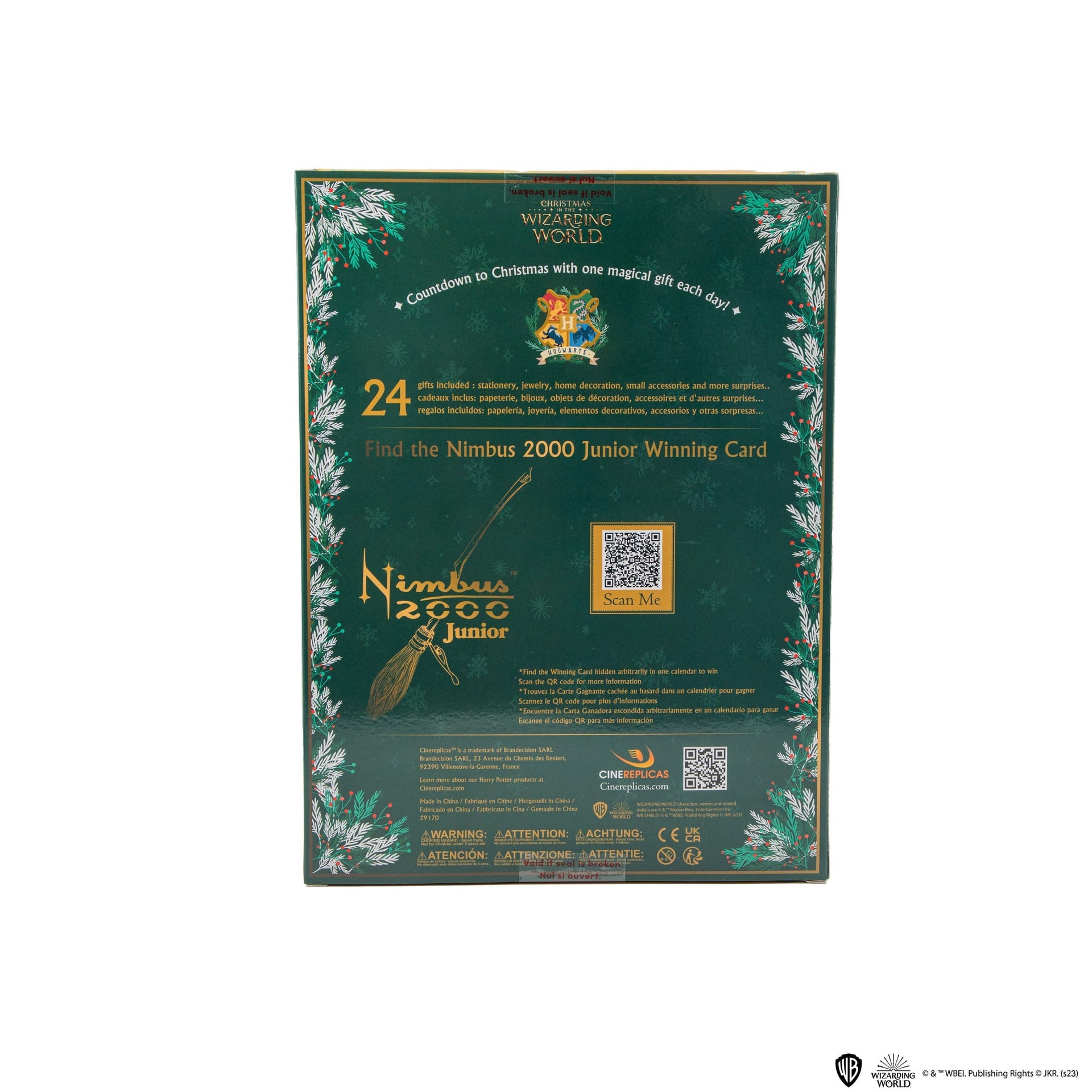 Calendrier de l'avent Harry Potter - Wizarding World Classic