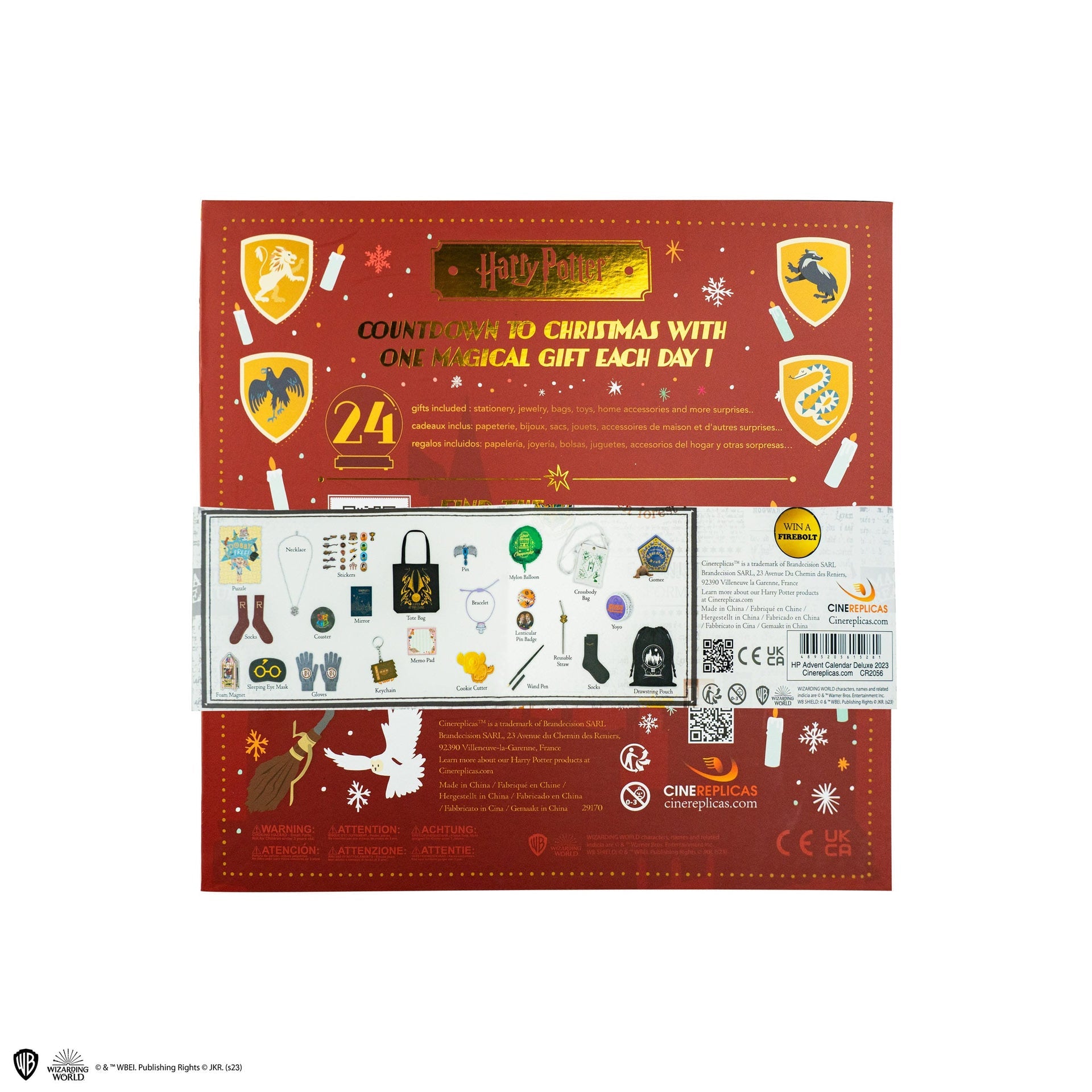 Calendrier de l'avent Harry Potter - Deluxe
