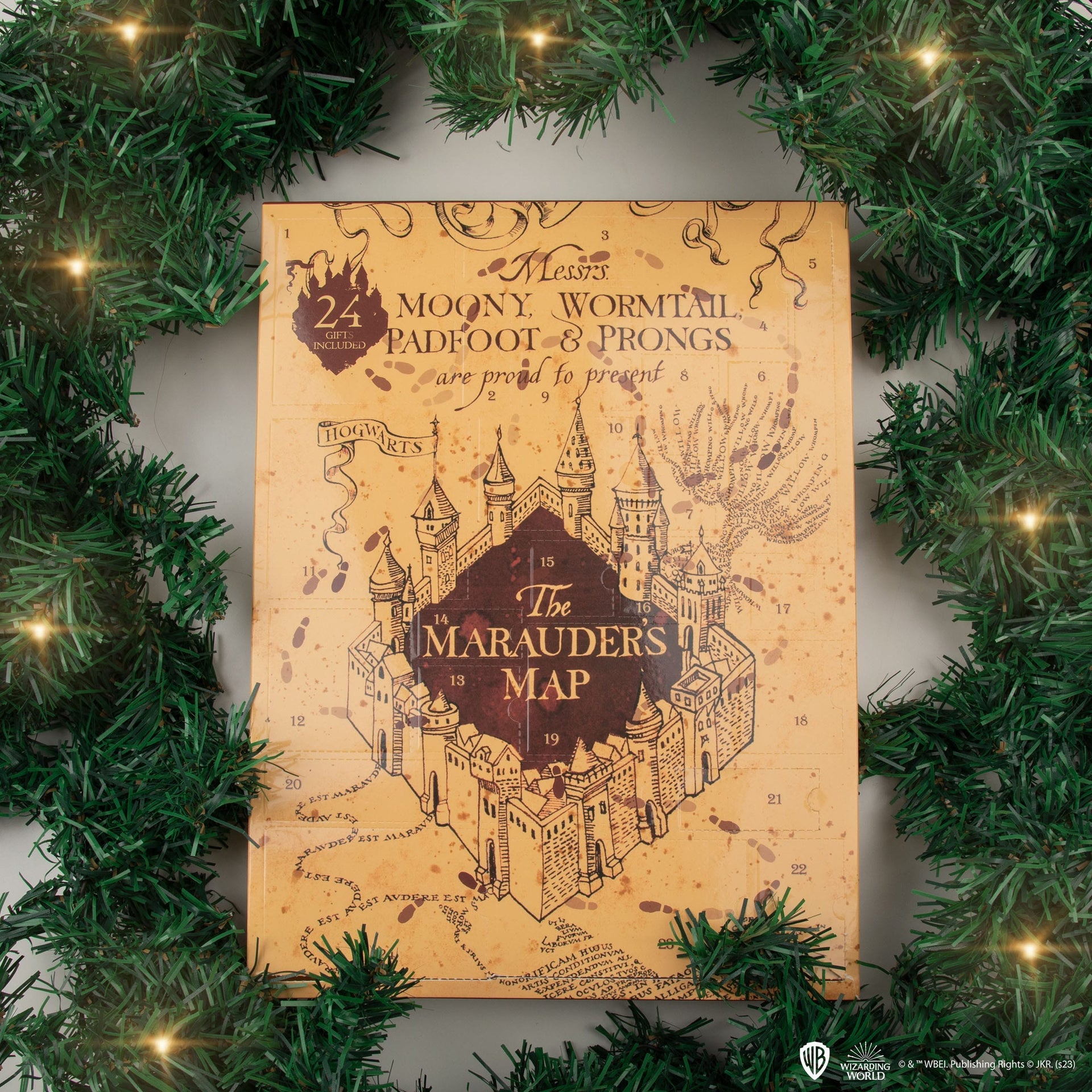 Calendrier de l'avent Harry Potter - Carte du Maraudeur