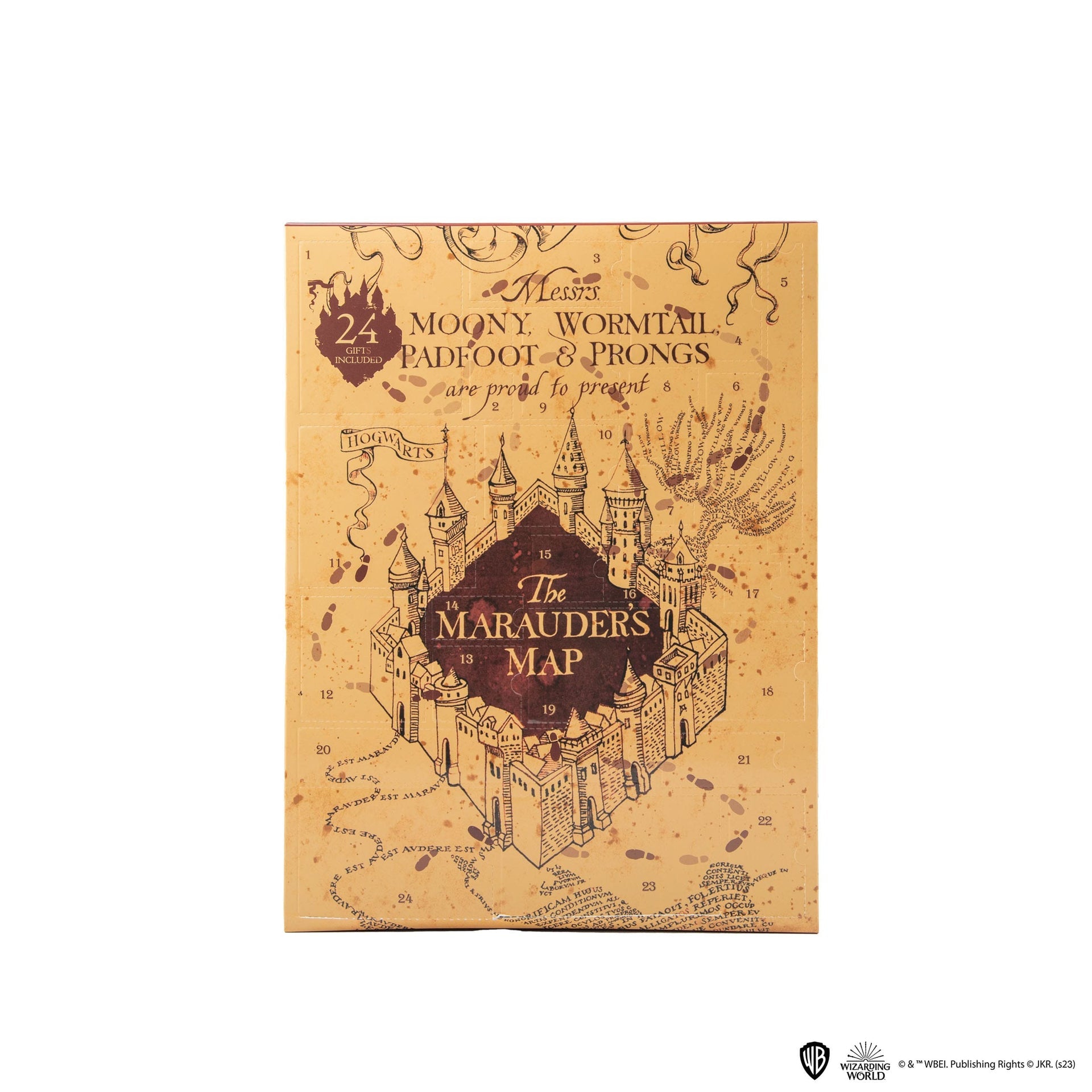 Calendrier de l'avent Harry Potter - Carte du Maraudeur