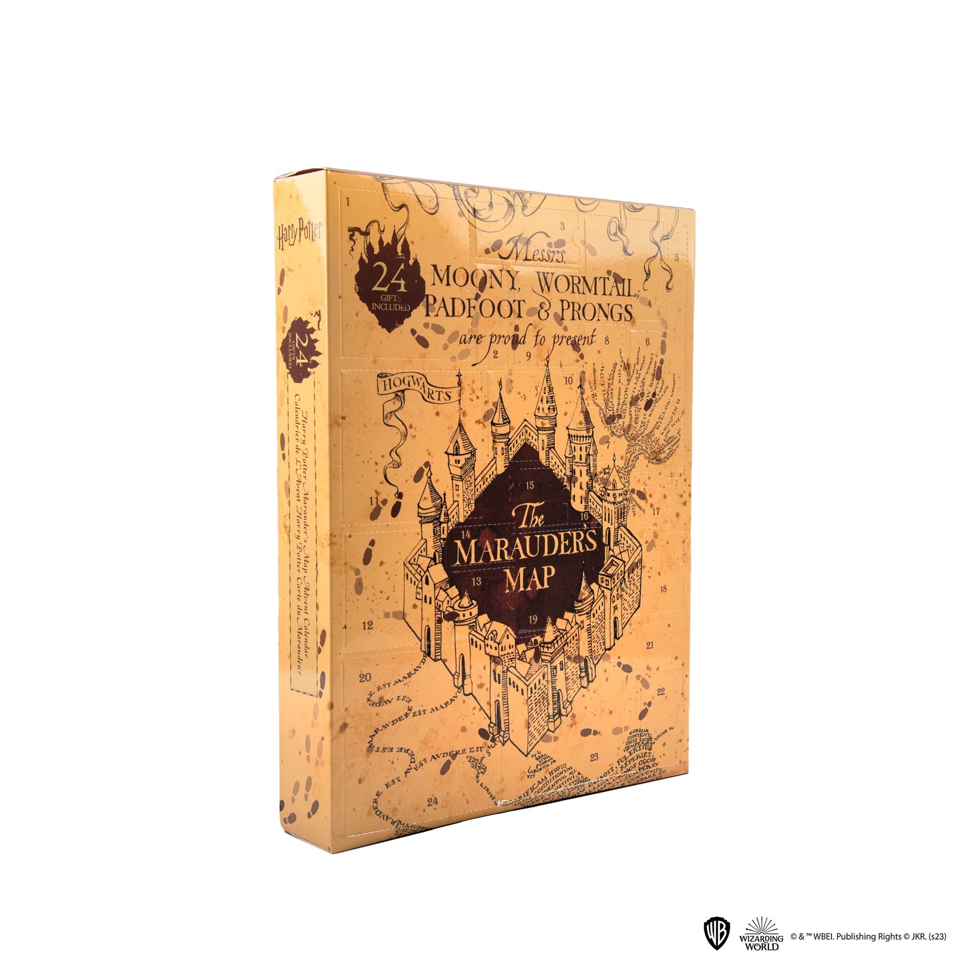 Calendrier de l'avent Harry Potter - Carte du Maraudeur