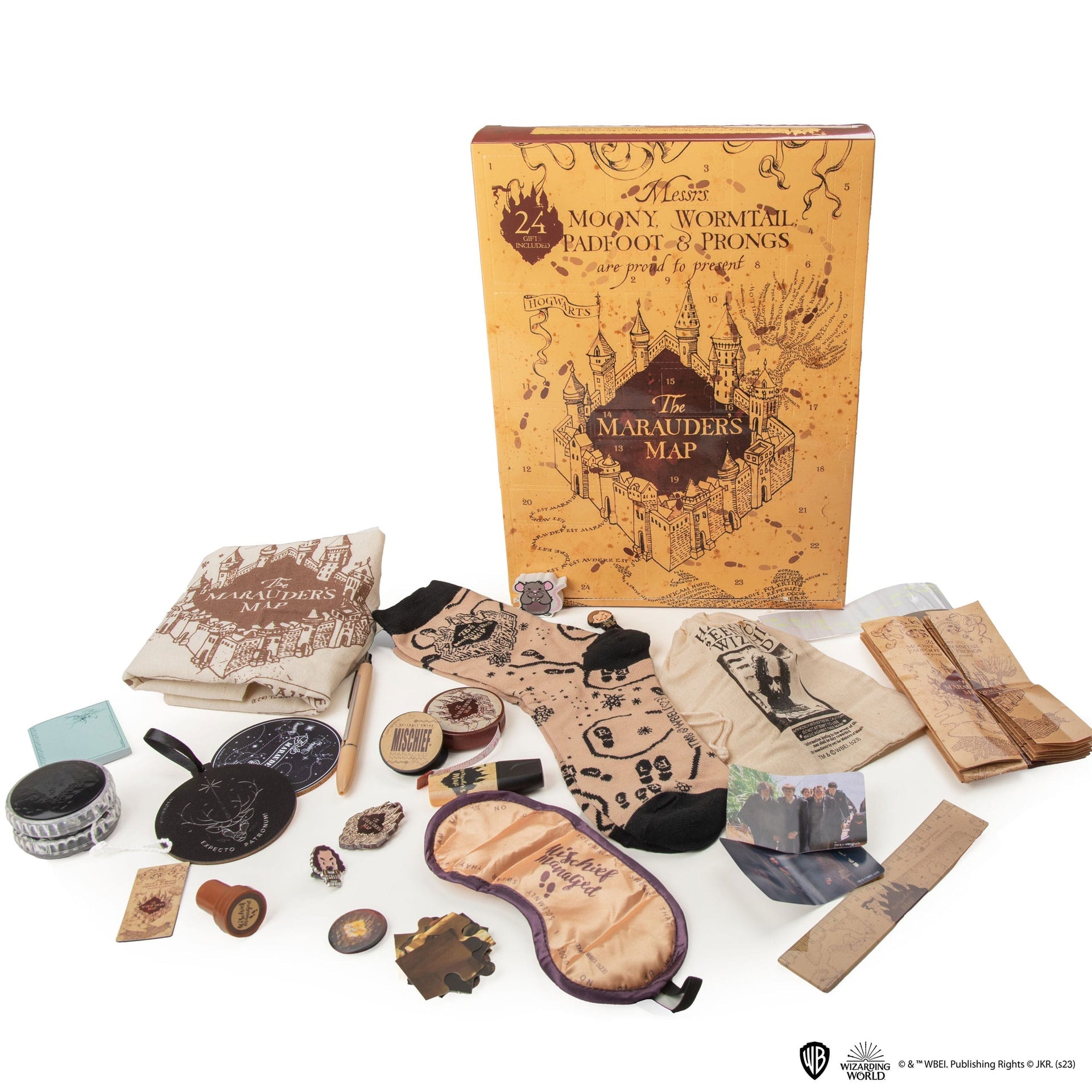 Calendrier de l'avent Harry Potter - Carte du Maraudeur