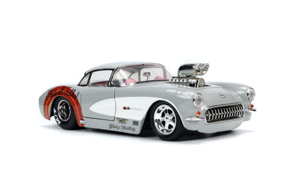 looney tunes 1967 chevy corvette 1 24 jada toys