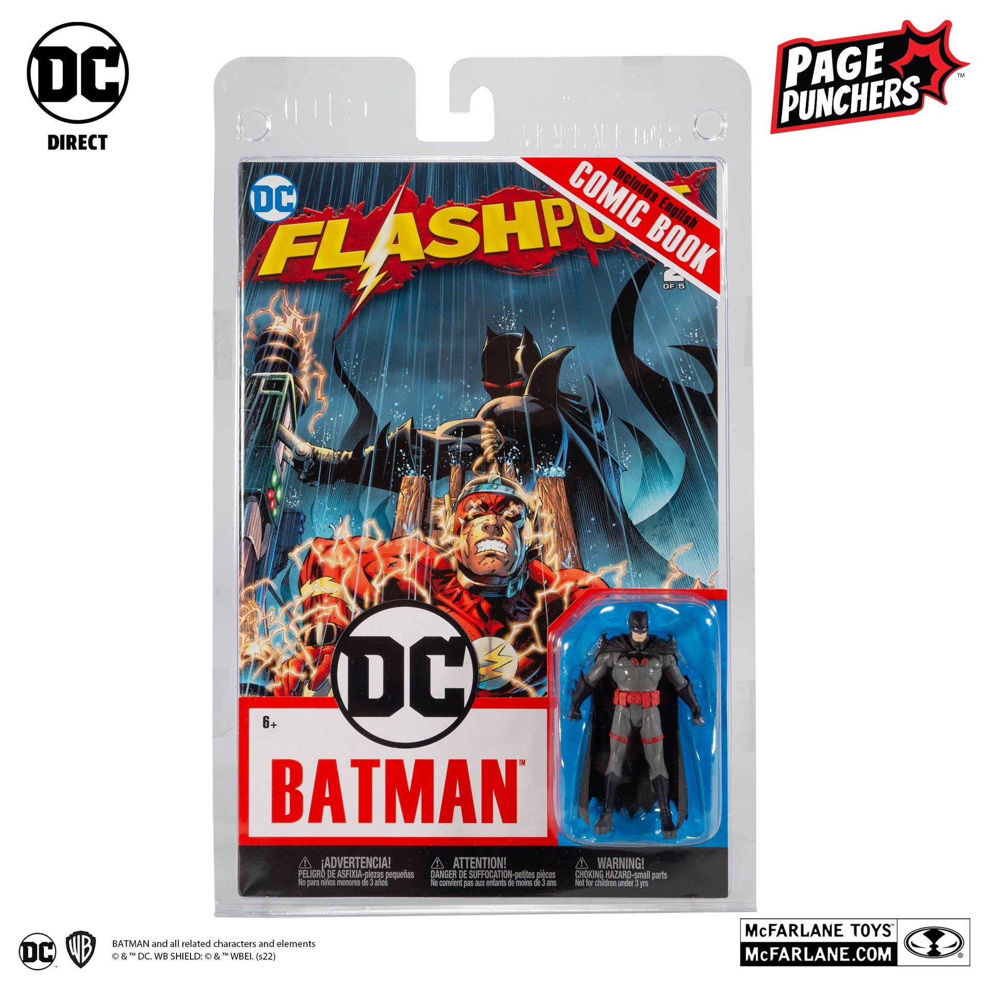 Batman avec Comic Flashpoint (Page Punchers)