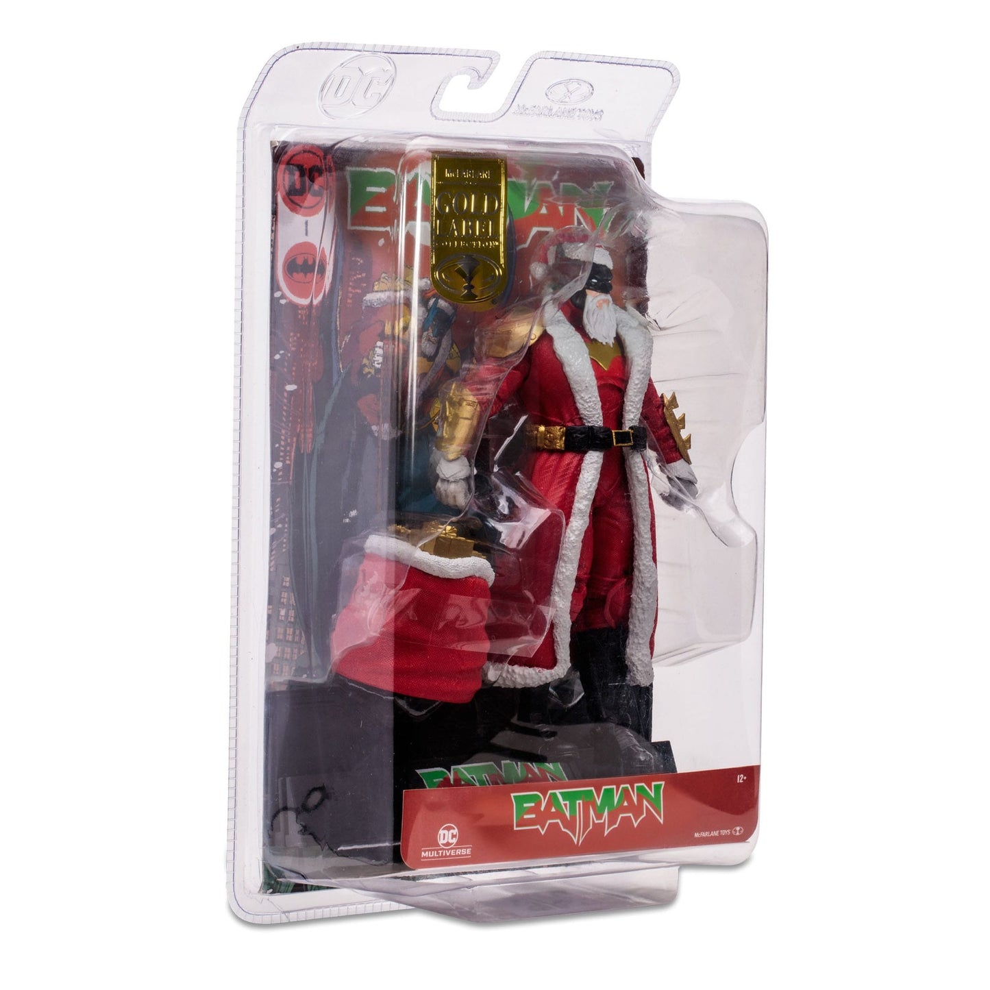 batman santa red gold label mcfarlane toys