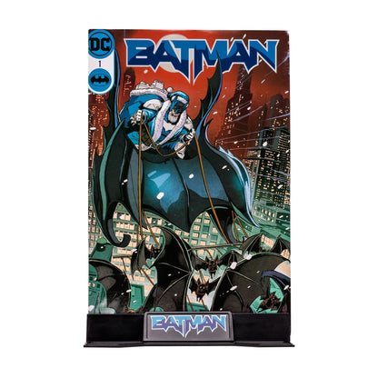 batman santa blue gold label mcfarlane toys