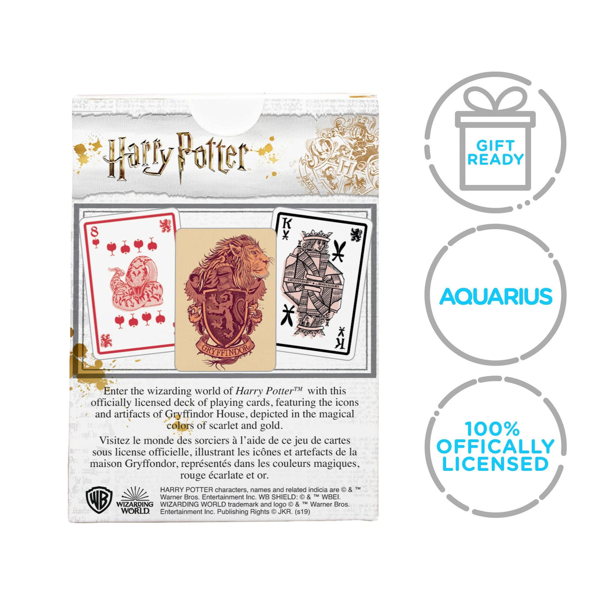 Jeu de cartes Harry Potter - Gryffondor - vue 6
