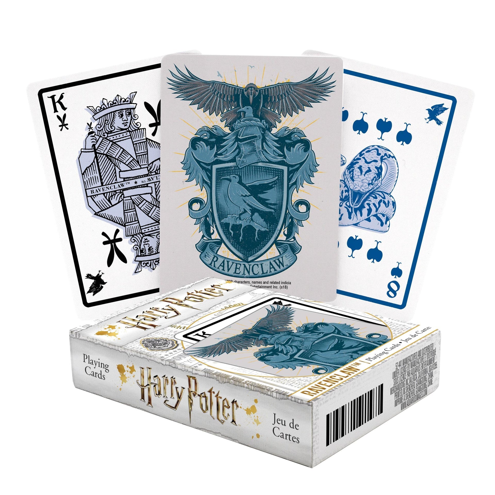 Jeu de cartes Harry Potter Serdaigle Aquarius