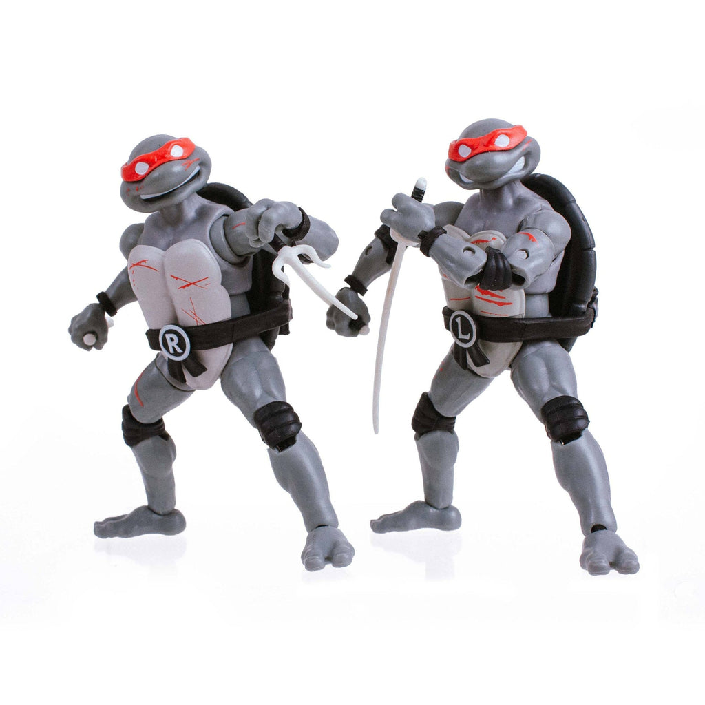 tmnt turtles battle damage bst axn 5 action figures 4 pack