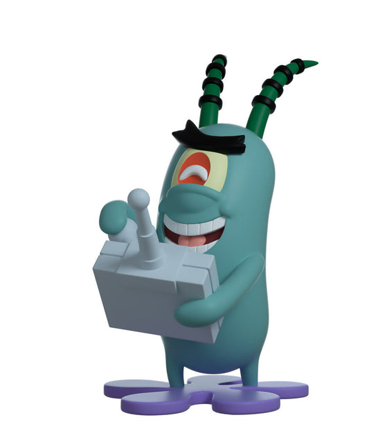 bob leponge vinyl figurine plankton youtooz viacom nickelodeon