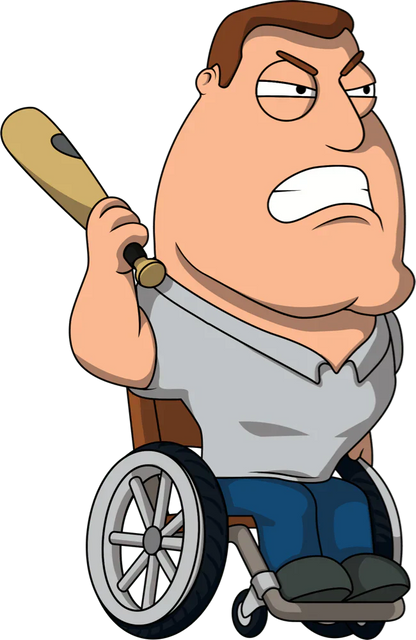family guy vinyl figurine joe swanson youtooz