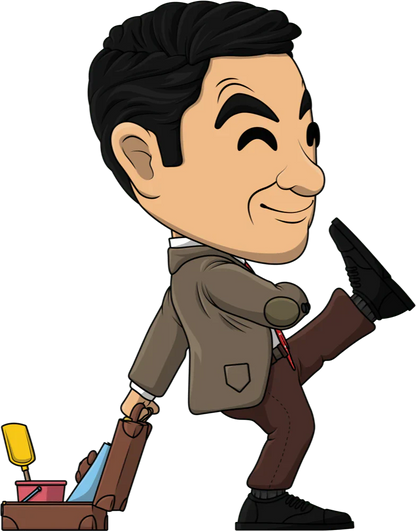 mr bean vinyl figurine mr bean youtooz