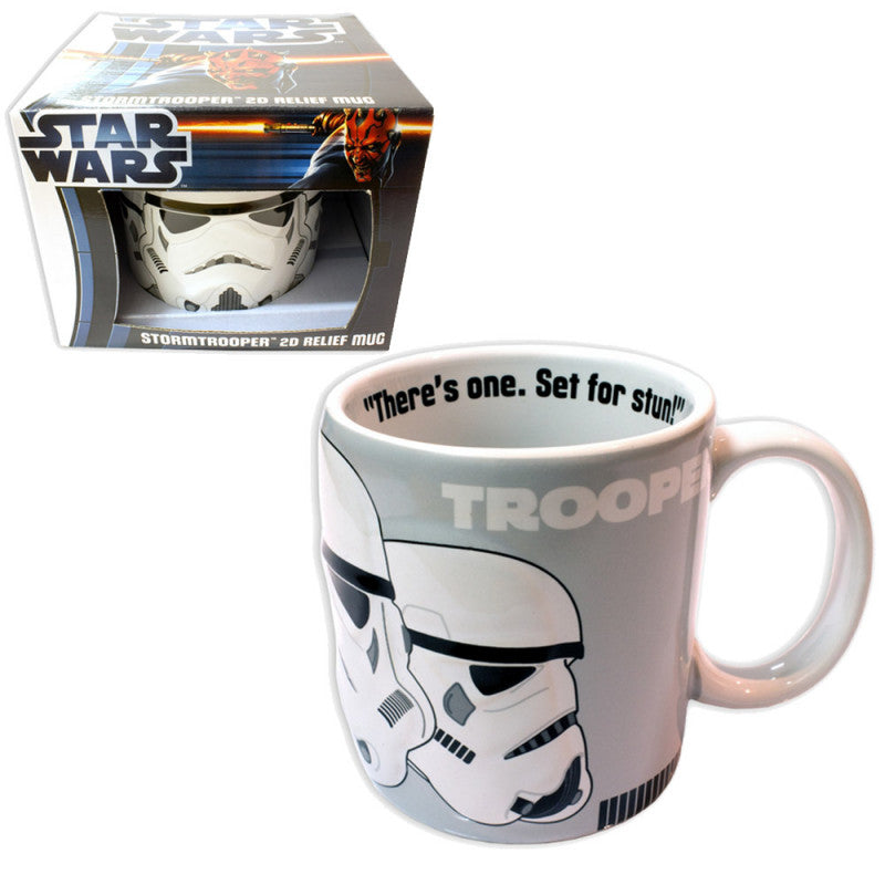 mug star wars stormtrooper joy toy